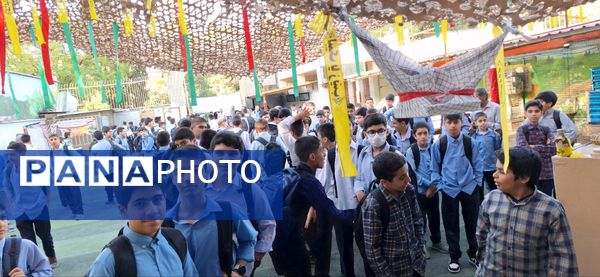 بازگشایی مدرسه شهید مطهری با لبخند مهر 