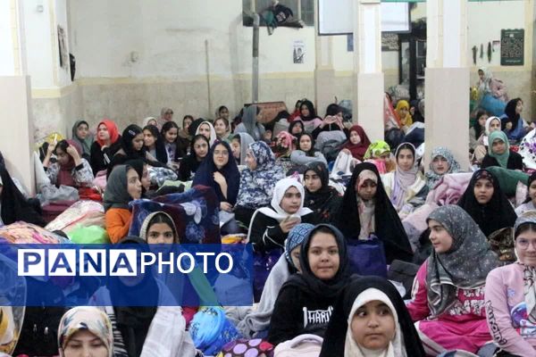 مراسم معنوی اعتکاف در مسجد الزهرا(س) قیامدشت