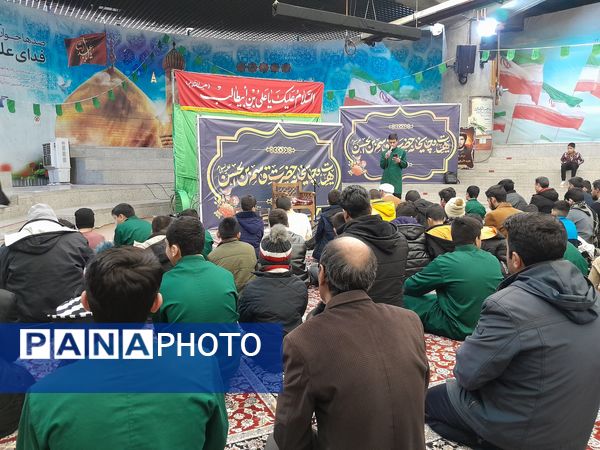 نشست صمیمانه خادمان افتخاری چایخانه حضرت قاسم بن الحسن(ع) در مشهد مقدس