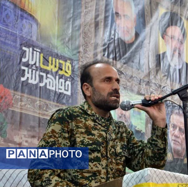 همایش بزرگ اقتدار بسیجیان در شهر رباطسنگ