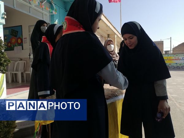 سه شنبه های مهدوی در دبستان ناهید نخودی 