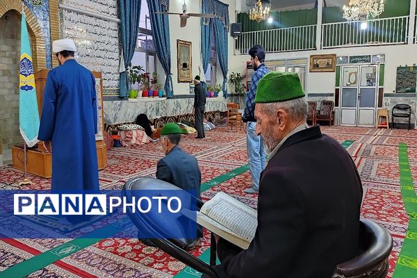 گذری بر اولین روز اعتکاف دانش آموزی سه روز در بهشت، شهر بار نیشابور