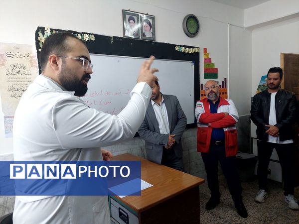 اردوی جهادی محبت در شهرک بهارستان