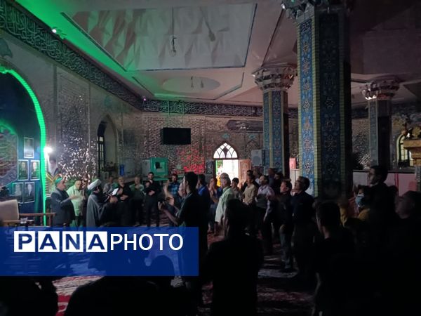 مراسم عزاداری شب هفتم محرم در نیشابور
