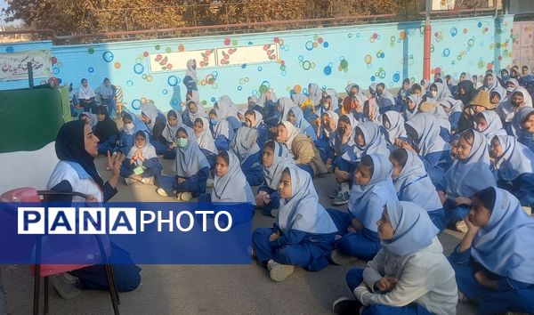 بیست و هفتمین دوره مانور زلزله در مدرسه بنت الهدی صدر ۲ 