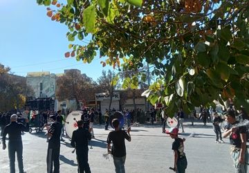 مراسم عزاداری شهادت حضرت فاطمه زهرا (س) در نیشابور 