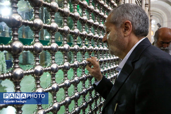 مراسم تجدید میثاق وزیر آموزش و پرورش و معلمان با آرمان‌های امام راحل (ره)