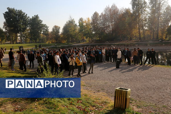 روز دوم حضور دانش‌آموزان عمره‌گزار در کرمانشاه