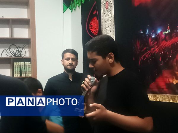 عزاداری دهه اول صفر در دبیرستان شهید بهشتی نیشابور 