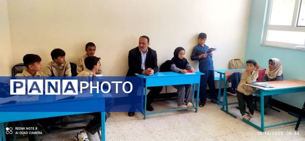 بازدیدهای نظارتی مدیر آموزش و پرورش کلات از مدارس روستایی