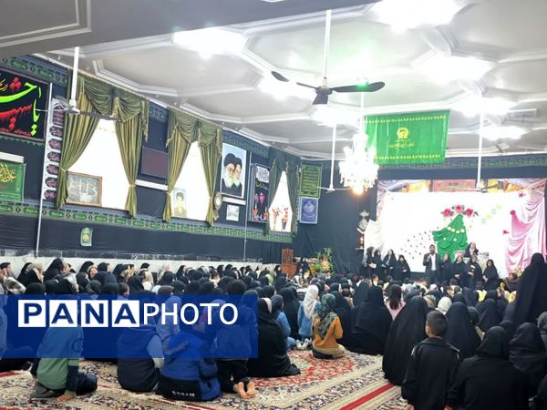 جشن میلاد حضرت زهرا(س) در تکیه علی اکبری فدافن