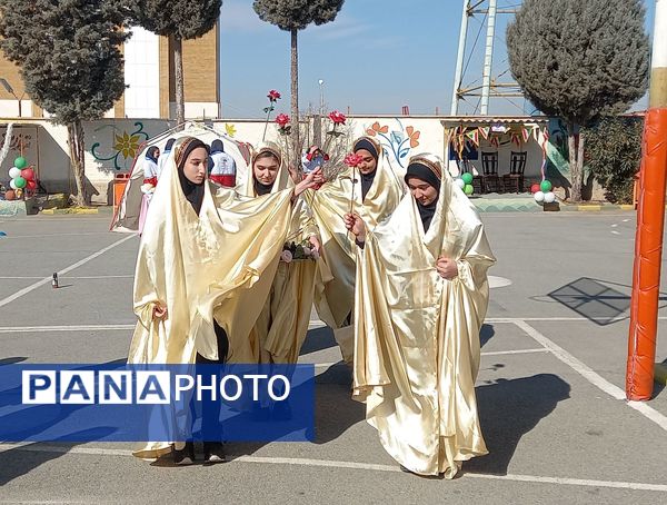 همایش بزرگ یاوران انقلاب در آموزشگاه دخترانه جنت ملارد 