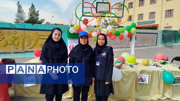 المپیاد ورزشی درون مدرسه‌ای در دبیرستان عطیه