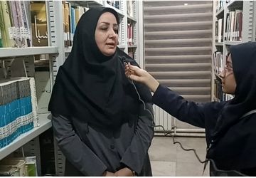 حال و هوای کتابخانه شهید حاج قاسم سلیمانی در هفته کتاب و کتابخوانی 