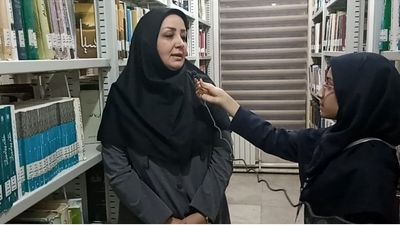 حال و هوای کتابخانه شهید حاج قاسم سلیمانی در هفته کتاب و کتابخوانی 