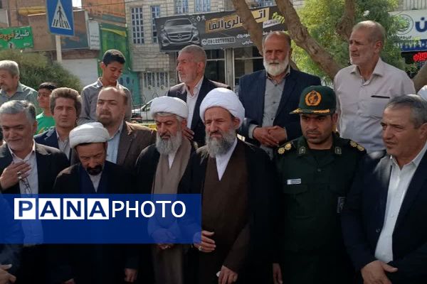 حضور پرشور مردم قرچک در راهپیمایی بشارت نصر