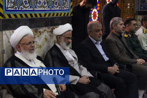 برگزاری دسته عزای روحانیون یزدی به مناسبت سالروز ارتحال امام خمینی (ره)