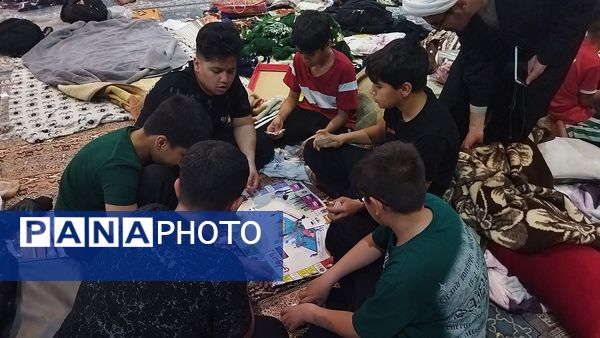  تفریح و مطالعه در دل اعتکاف