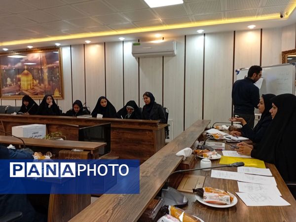 انتخابات هیأت رئیسه  مجمع دانش آموزی دختران ناحیه 3مشهد