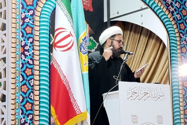نماز عبادی سیاسی جمعه به امامت امام جمعه موقت شهرستان خلیل آباد
