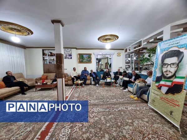 مراسم ماهانه انجمن راویان فتح در شهرستان خلیل‌آباد