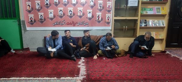 مراسم احیای شب بیست و سوم ماه مبارک رمضان در مسجد سید الشهدا شهرستان شیروان