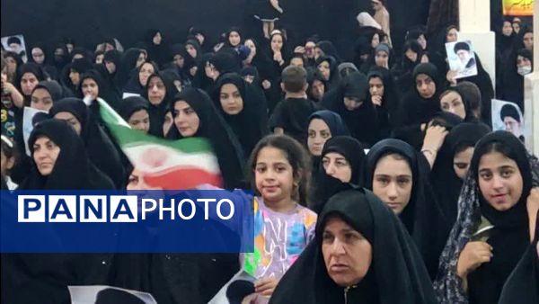 بانوان زینبی پلدختر در دفاع از ولایت 