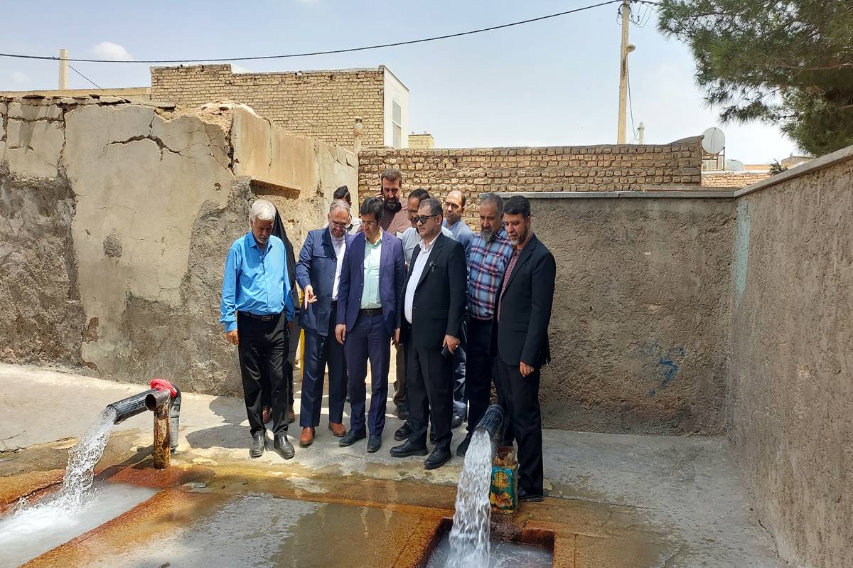 بازدید مدیرکل میراث فرهنگی استان اصفهان از اماکن تاریخی حبیب آباد