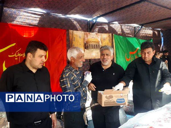 مراسم عاشورای حسینی در امامزاده دلاور آشخانه 