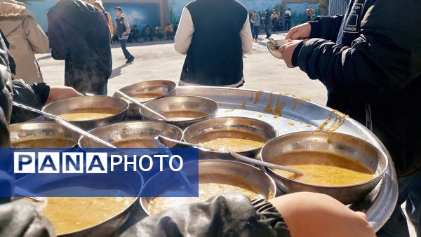 مراسم عزاداری ایام فاطمیه در دبیرستان نمونه مرحوم طاووسی شهرستان خلیل‌آباد 