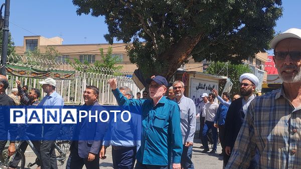 دومین راهپیمایی جمعه خشم در نیشابور 