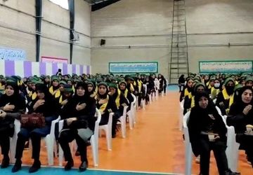 عطر فاطمیه در مدارس جوکار؛ برگزاری مراسم عزاداری حضرت زهرا (س)