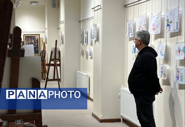 نمایشگاه پرسش مهر مدرسه قدسیه تبریز 