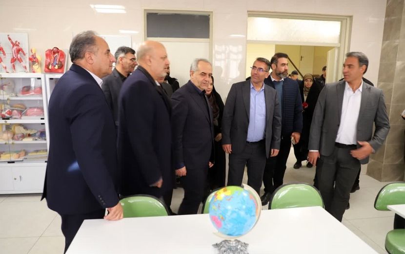 افتتاح اولین مدرسه سازگار با محیط زیست در تبریز