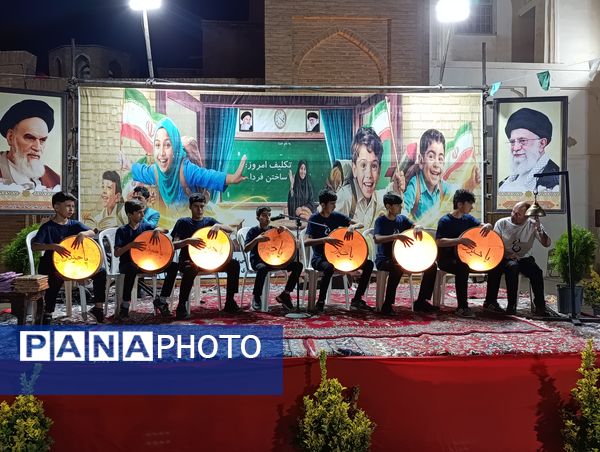 جشن بزرگ تقدیر از هفته دفاع مقدس درکنار نسل آینده ساز