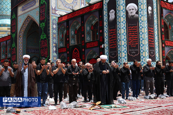 تاسوعای حسینی در آستان مقدس امام زاده صالح(ع)