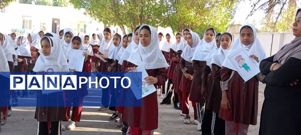 جشن روز پرستار در مدرسه مولوی فین