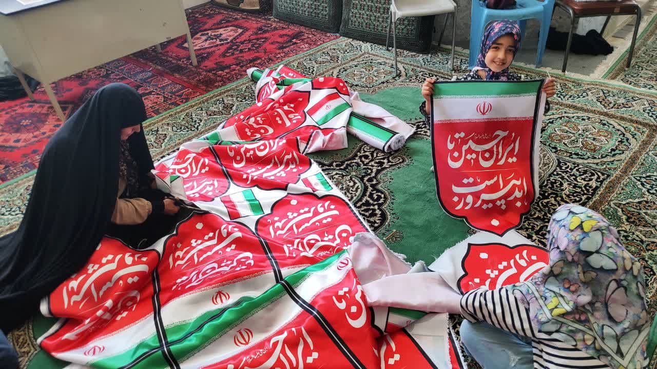 پویش نذر پرچم؛ نوای وحدت و دلدادگی در گلپایگان