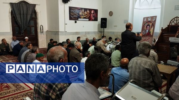 برگزاری مراسم ارتحال امام خمینی ره در خلیل آباد 