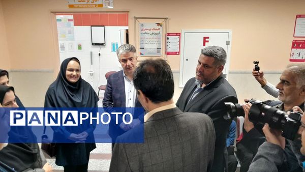 حضور معاون وزیر بهداشت در شهرستان تربت حیدریه