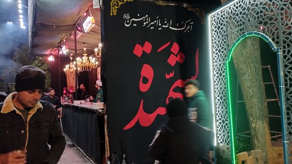 برپایی موکب ساقی عطشان در خلیل‌آباد 
