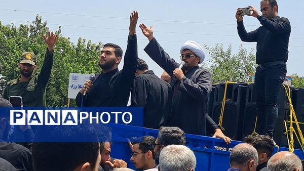 قائمشهر به سوگ شهید محمد حیدری قادیکلایی