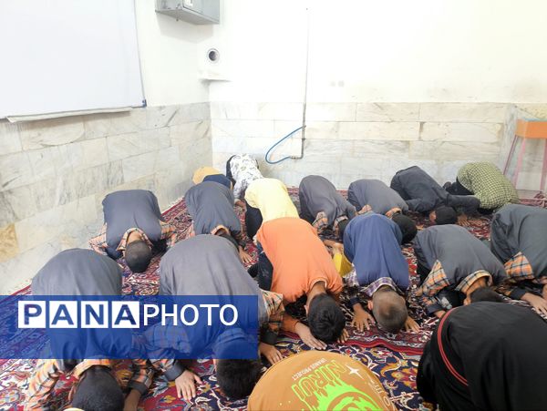 افتتاح نمازخانه در دبستان شهید پسندیده فدافن