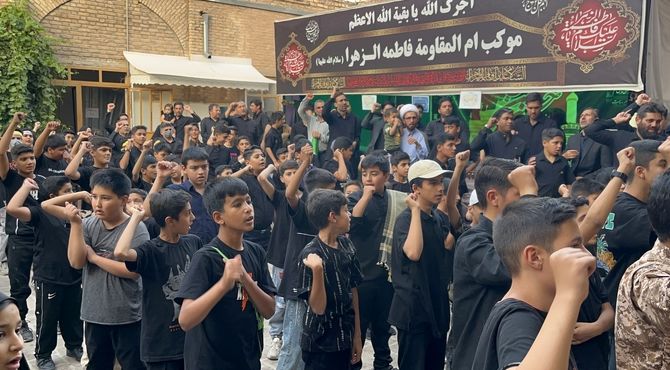 سوگواره دانش‌آموزی "احلی من العسل "در شهرستان تربت جام