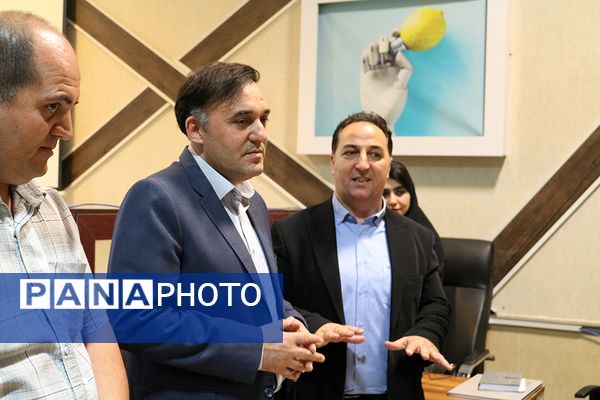 مرکز تخصصی رسانه و بازی رایانه‌ای، میزبان رئیس پارک علم و فناوری