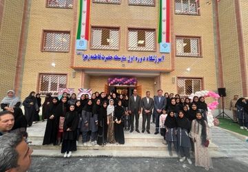 افتتاح مدرسه ۱۲ کلاسه در عسلویه با حضور معاون اجرایی رئیس‌جمهور