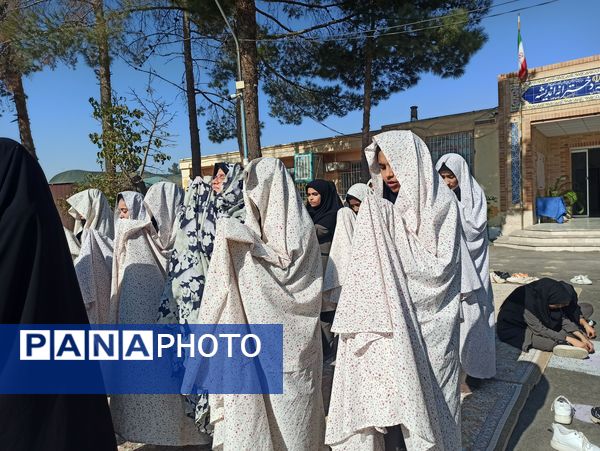 برگزاری نماز باران در شهرستان کاشمر