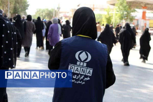 آیین پیاده روی دلدادگان اربعین حسینی در شهرستان نیشابور 