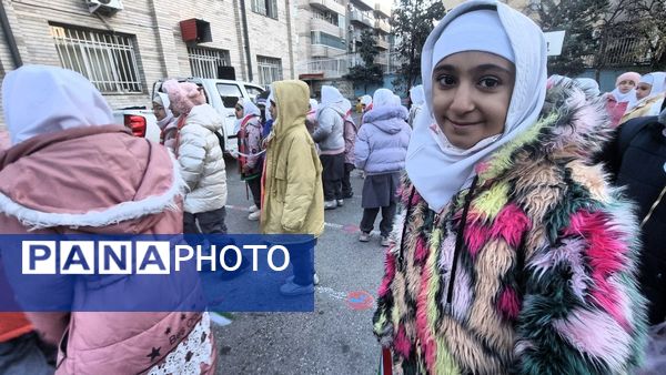 شروعی به شکوه صبحگاهی دبستان صائب تبریز