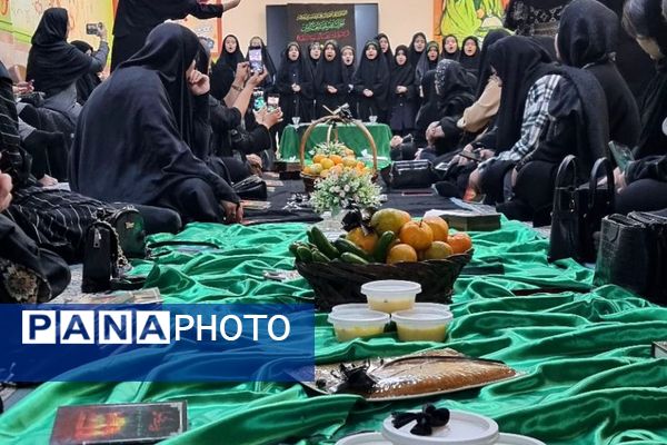 جلوه‌های عشق و ماتم فاطمی دانش‌آموزان ورامینی